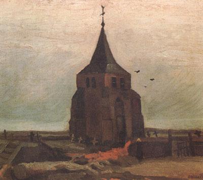 Vincent Van Gogh The Old Church Tower Nuenen (nn04) oil painting image
